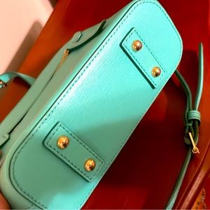 Dooney & Bourne Teal leather purse